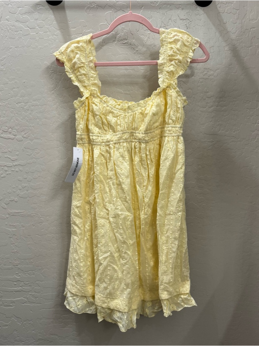 Princess Polly Carlita Mini Dress Yellow - Picture 2 of 6